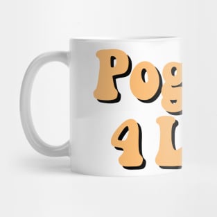 Pale Orange Pogues 4 Life / P4L Mug